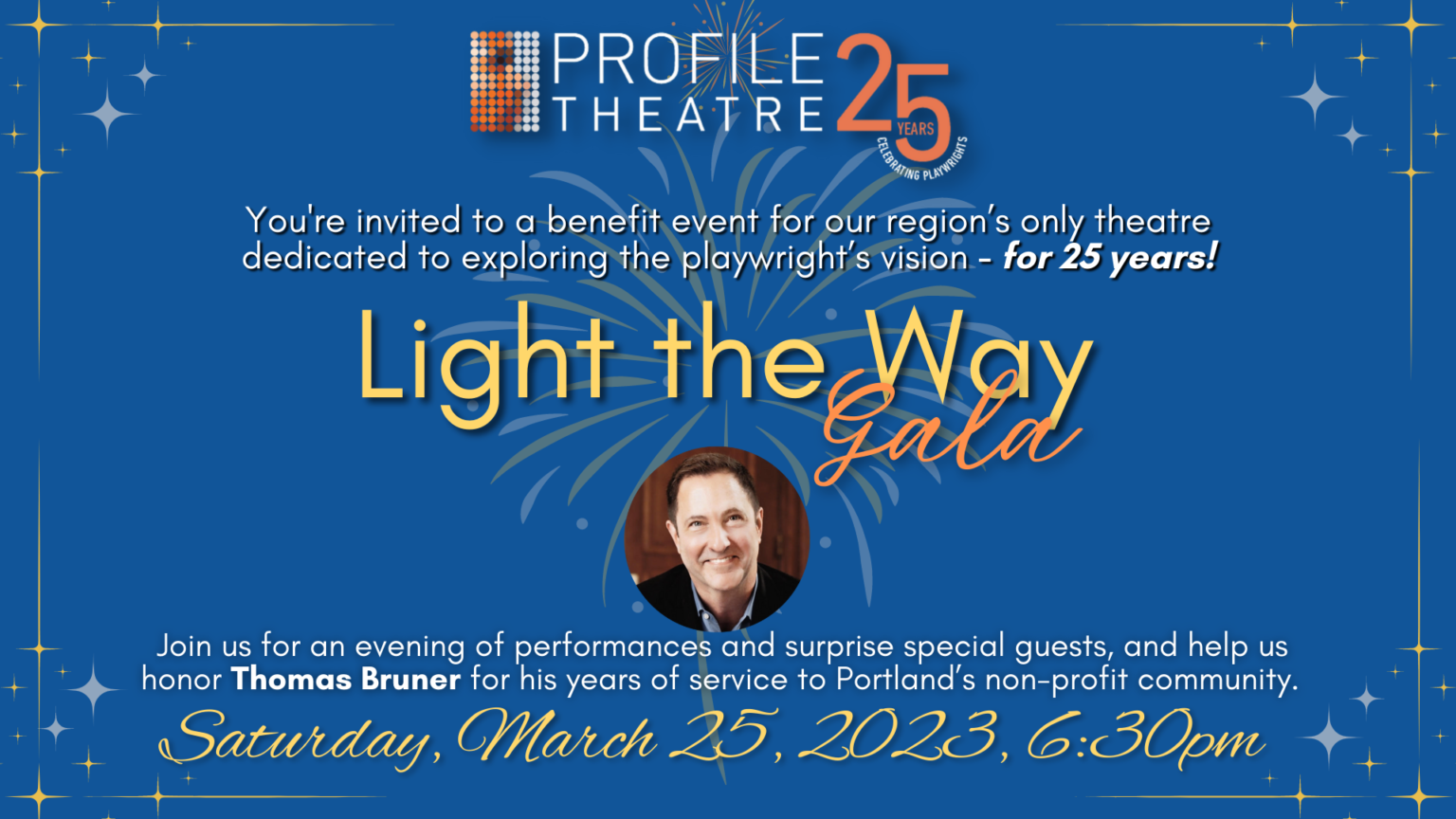 Profile Theatre Light the Way Gala 2023 Profile Theatre